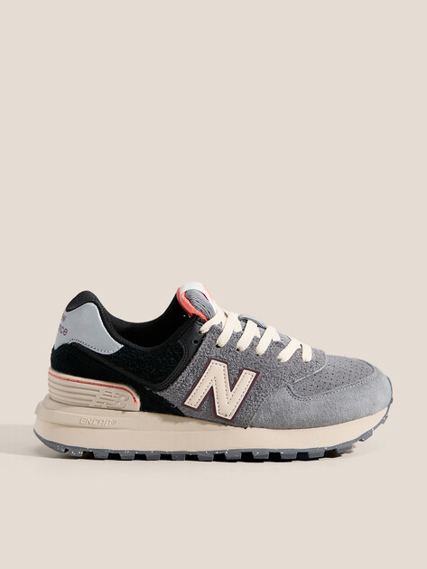 Женские кроссовки NEW BALANCE 574, Артикул U574L, серый | 4795674. Ракурс 1