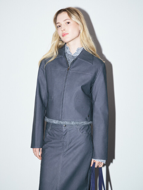 Женская куртка MAISON DAVID, Артикул ROXANE_DR, графитовый | 4799647. Ракурс 1