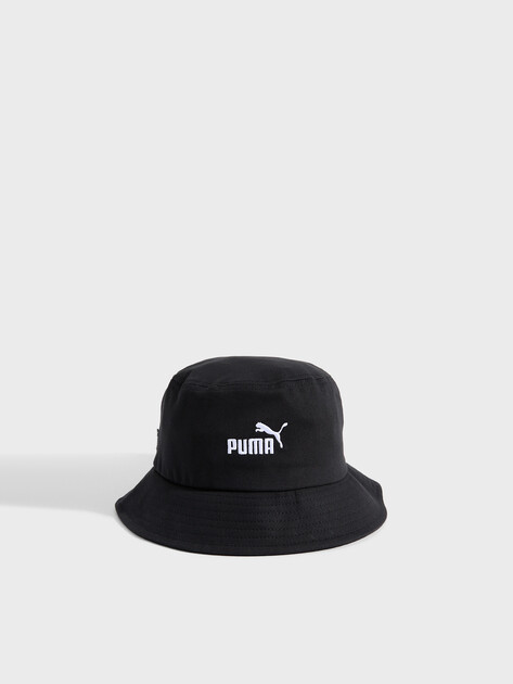 Панама PUMA ESS NO.1 LOGO Bucket Hat, Артикул 025981, черный | 4802288. Ракурс 1
