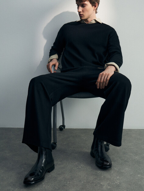 Мужские челси MAISON DAVID, Артикул TTFY6801-01, темно-серый | 4803143. Ракурс 1