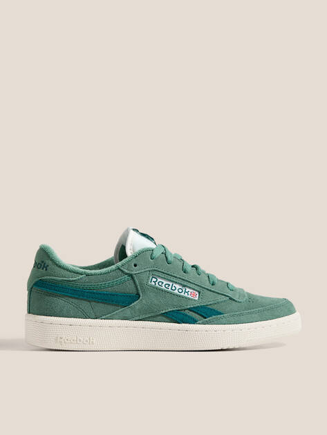 Кеды REEBOK CLUB C REVENGE, Артикул CLUB C REVENGE, зеленый | 4806214. Ракурс 1