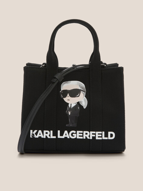 Женская сумка с ручками KARL LAGERFELD, Артикул A3W50109(K), черный | 4808334. Ракурс 1 Женская сумка с ручками KARL LAGERFELD, Артикул A3W50109(K), черный | 4808334. Ракурс 1