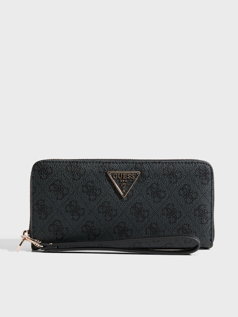 Женский кошелёк GUESS LAUREL II SLG LARGE ZIP AROUND, Артикул SWSG7459146, темно-серый | 4814794. Ракурс 1