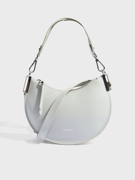 Женская сумка  COCCINELLE HANDBAG DOUBLE GRAINY LEATHER, Артикул E1 QKF 13 03 02, голубовато-серый | 4818931. Ракурс 1