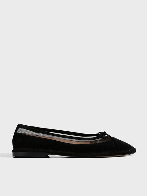 Женские балетки TENDANCE, Артикул PZ562DS-6, черный | 4821546. Ракурс 1