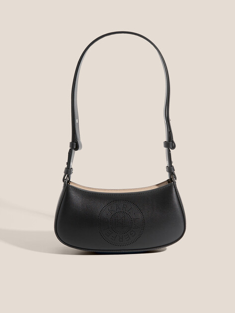 Женская сумка  KARL LAGERFELD k/circle shoulderbag, Артикул A3W30061, черный | 4842678. Ракурс 1
