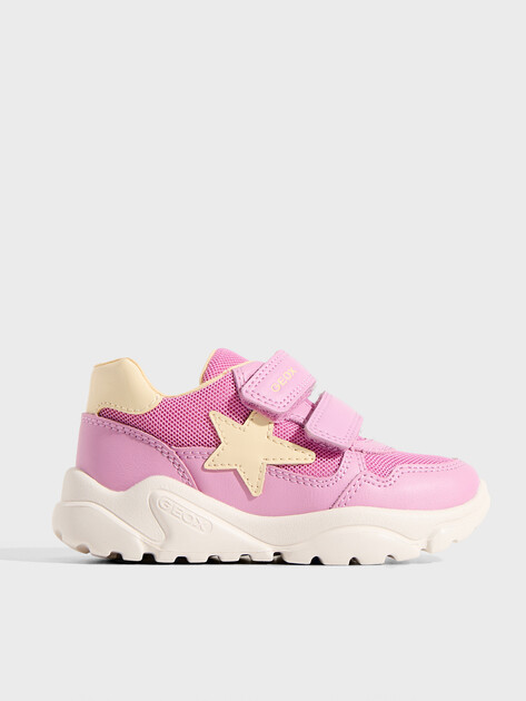 Детские кроссовки GEOX B CIUFCIUF GIRL, Артикул B655QA, ярко-розовый | 4845405. Ракурс 1