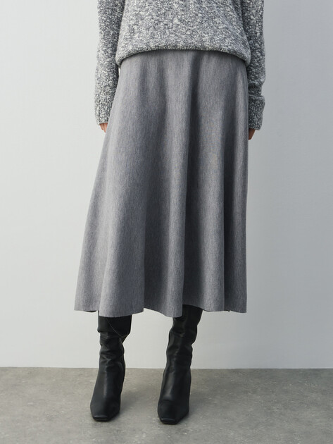 Юбка  миди MAISON DAVID, Артикул ML-TX136006, серый | 4854765. Ракурс 1