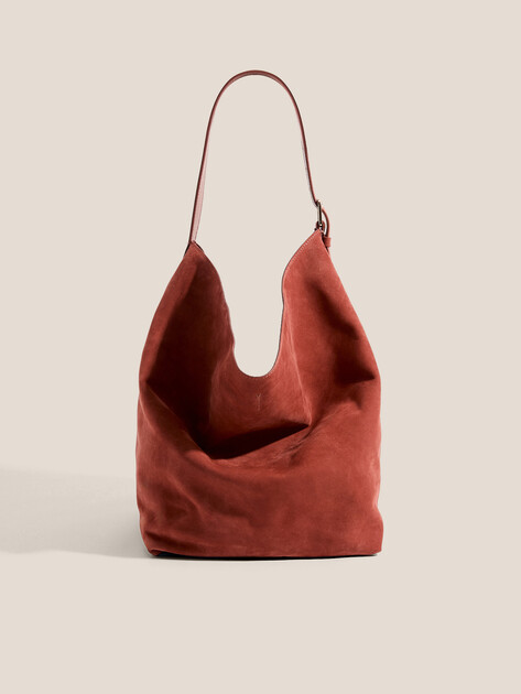 Женский шоппер MAISON DAVID, Артикул ESTHER, кирпичный | 4856196. Ракурс 1