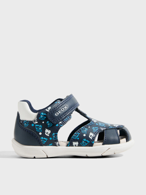 Детские сандалии GEOX B SANDAL ZAPITO BOY, Артикул B556EC, темно-синий | 4857633. Ракурс 1