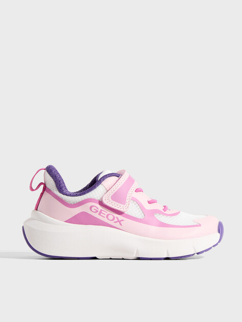 Детские кроссовки GEOX J PRO-RAN GIRL, Артикул J65PAC, белый | 4858036. Ракурс 1