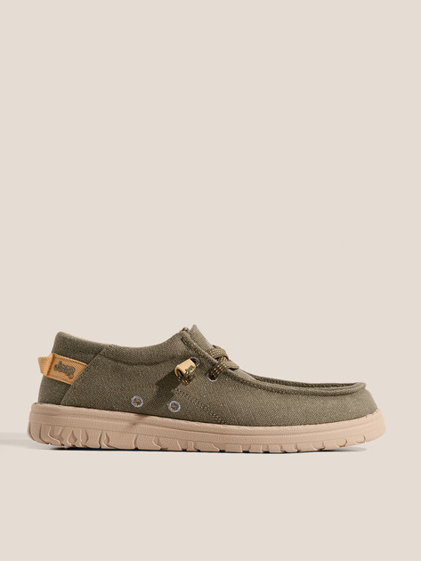 Мужские полуботинки JEEP SAMOA WALLABEE CVS, Артикул JM61110A, хаки | 4861424. Ракурс 1