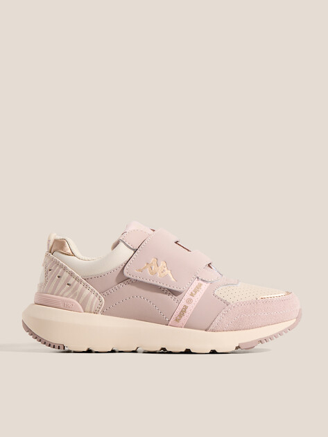 Детские кроссовки KAPPA AUTHENTIC JR V G, Артикул 127971, пыльно-розовый | 4864591. Ракурс 1