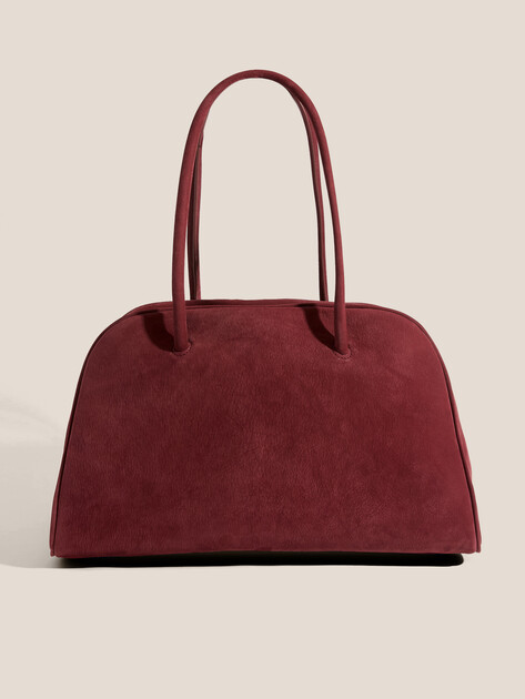 Женский тоут MAISON DAVID, Артикул JEANNE, бордовый | 4866876. Ракурс 1