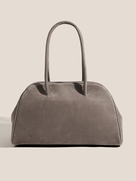 Женский тоут MAISON DAVID, Артикул JEANNE, зеленовато-серый | 4866880. Ракурс 1