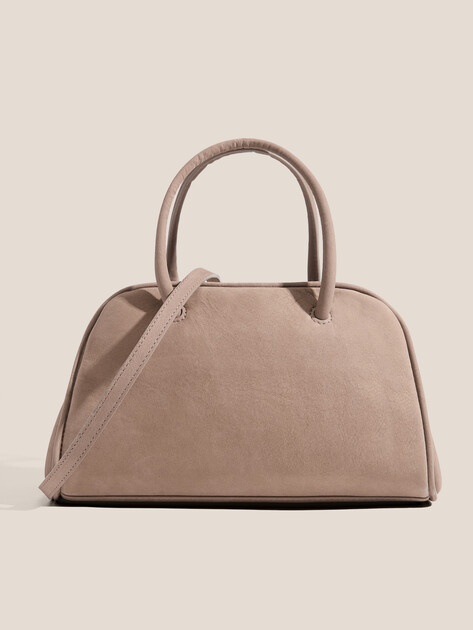 Женский тоут MAISON DAVID, Артикул JEANNE MINI, серо-бежевый | 4866927. Ракурс 1