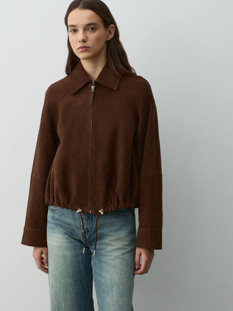 Женская куртка MAISON DAVID, Артикул HJ-92759, темно-коричневый | 4884121. Ракурс 1