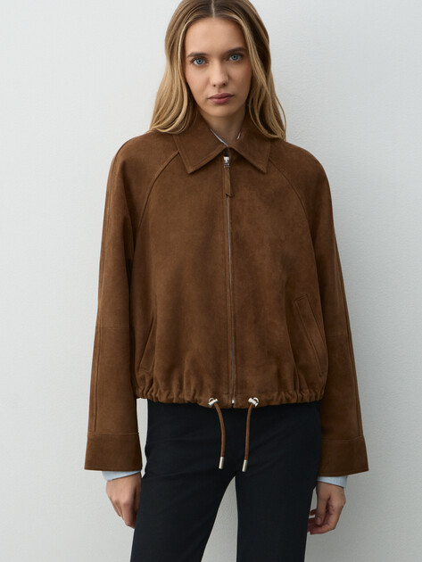 Женская куртка MAISON DAVID, Артикул HJ-92759, коричневый | 4884125. Ракурс 1