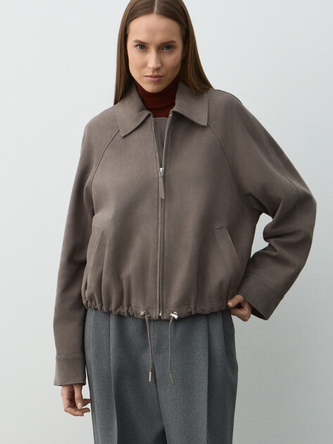 Женская куртка MAISON DAVID, Артикул HJ-92759, серый | 4884137. Ракурс 1