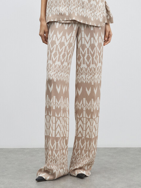 Женские широкие брюки  MARCIANO BY GUESS, Артикул 5YGB217352A, молочно-бежевый | 4889859. Ракурс 1