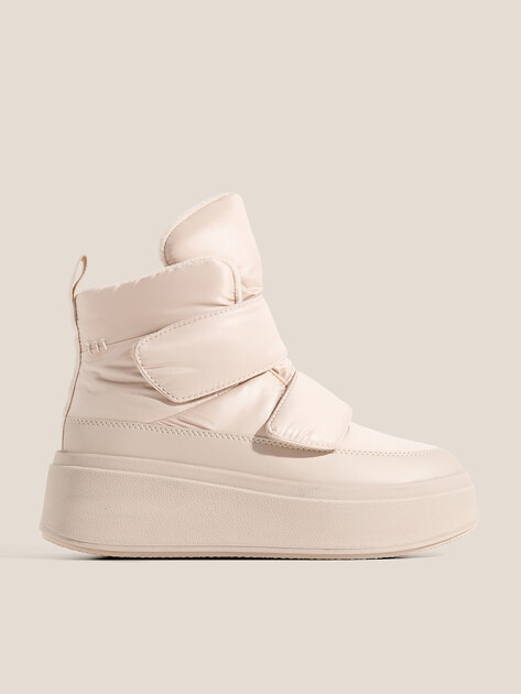 Женские дутики TENDANCE, Артикул AJ1652-4-4, светло-бежевый | 4891645. Ракурс 1