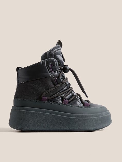 Женские дутики TENDANCE, Артикул AJ1652-4-7, темно-серый | 4891667. Ракурс 1