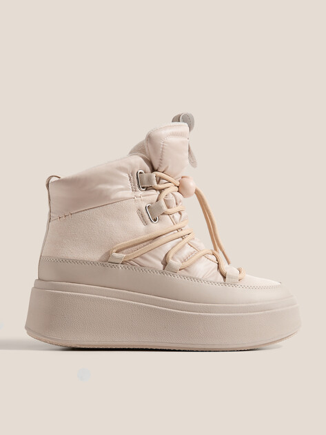 Женские дутики TENDANCE, Артикул AJ1652-4-7, светло-бежевый | 4891674. Ракурс 1