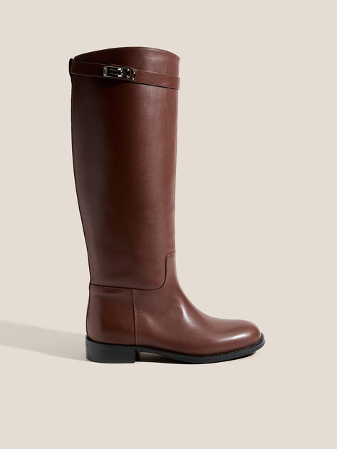 Женские сапоги TENDANCE, Артикул SW609-3, коричневый | 4905780. Ракурс 1