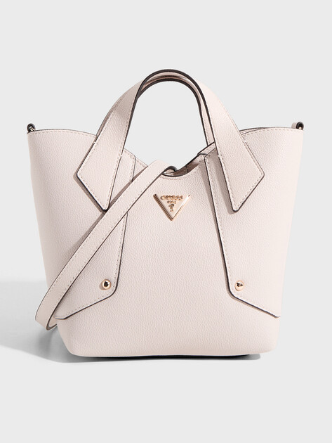 Женская сумка  GUESS DARCY MINI TOTE, Артикул HWBG9914750, бледно-серый | 4913216. Ракурс 1