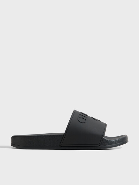 Женские сланцы GUESS SLIPPERS, Артикул E6GZ17BB00F, черный | 4915240. Ракурс 1