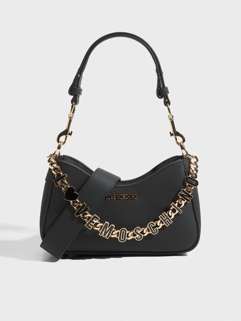 Женская сумка  LOVE MOSCHINO DANGLING, Артикул JC4070PP SS25, черный | 4924677. Ракурс 1