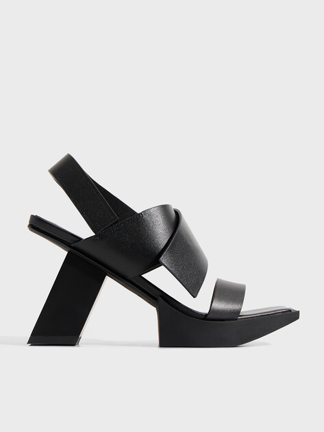 Женские босоножки UNITED NUDE Construct Hi, Артикул Construct Hi, черный | 4931663. Ракурс 1