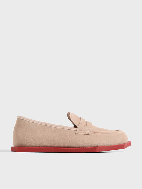 Женские лоферы UNITED NUDE Poly Loafer Lo, Артикул Poly Loafer Lo, пыльно-бежевый | 4931824. Ракурс 1