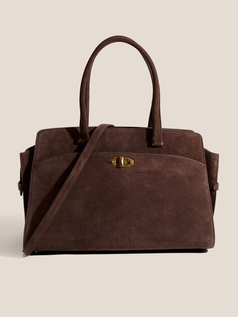 Женский тоут TENDANCE, Артикул MRH25-306L, каштановый | 4946681. Ракурс 1