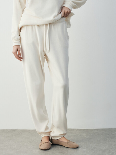 Женские брюки ETAM, Артикул GALIKAN - PANTALON, молочно-бежевый | 4949283. Ракурс 1