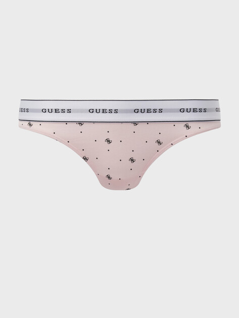 Женские трусы GUESS CARRIE THONG, Артикул O97E04KBOE1, розовый | 4950963. Ракурс 1