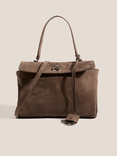 Женская сумка  MAISON DAVID, Артикул VERONICA MINI, серо-коричневый | 4952507. Ракурс 1
