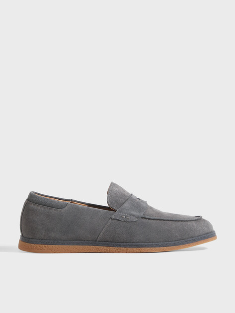 Мужские лоферы TENDANCE, Артикул ALF38-101, сине-серый | 4953177. Ракурс 1