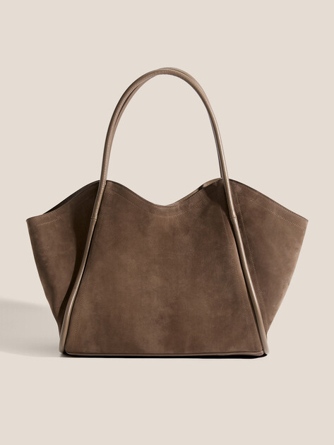 Женская сумка  MAISON DAVID, Артикул LAURA MAXI, серовато-коричневый | 4964346. Ракурс 1