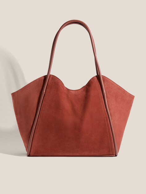 Женская сумка  MAISON DAVID, Артикул LAURA MAXI, кирпичный | 4964372. Ракурс 1