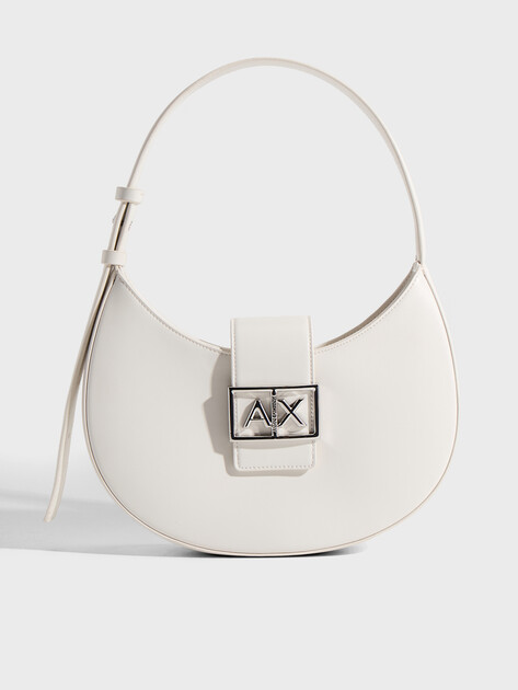 Женская сумка  ARMANI EXCHANGE JODIE HOBO, Артикул XW002565, белый | 4979776. Ракурс 1