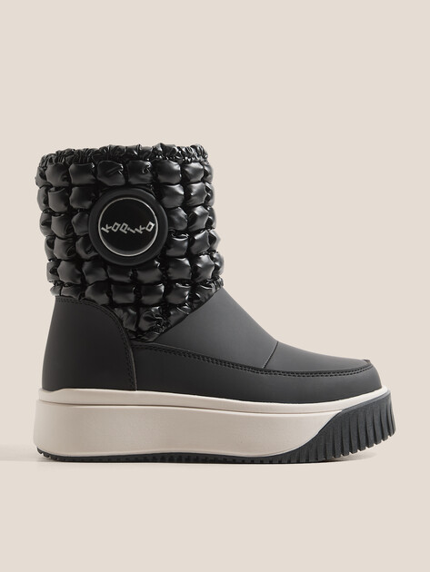 Детские дутики KAPIKA, Артикул 1918д-1, черный | 4979864. Ракурс 1