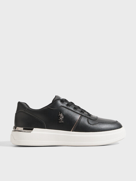 Женские кеды U.S.POLO ASSN. ALKA, Артикул 102693935, черный | 4988925. Ракурс 1