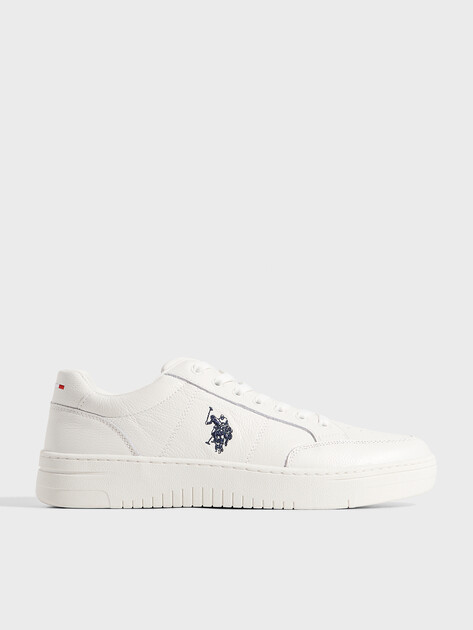 Мужские кеды U.S.POLO ASSN. VASILY, Артикул 102693447, белый | 4993864. Ракурс 1