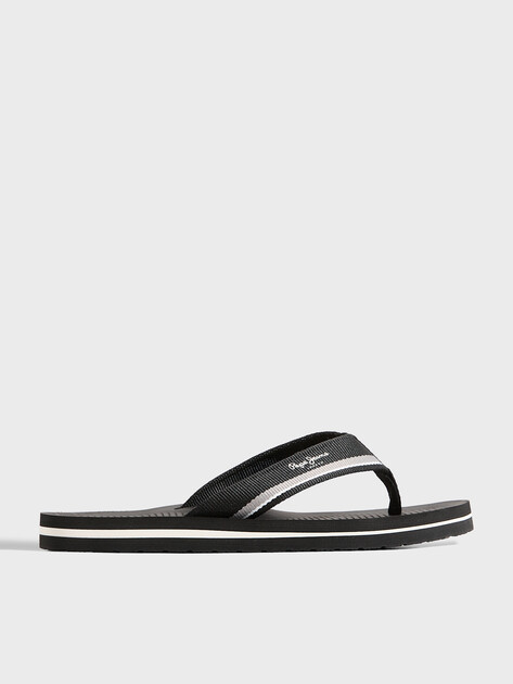 Мужские вьетнамки PEPE JEANS WEST BOAT M, Артикул PMS700021, черный | 4995549. Ракурс 1