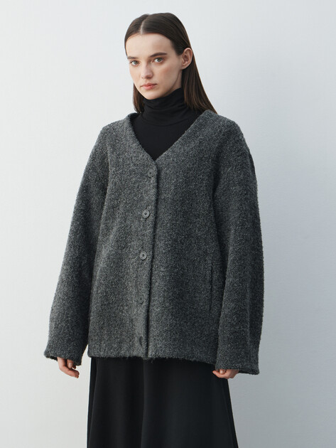 Женский жакет MAISON DAVID, Артикул MARGO_14306, темно-серый | 4998778. Ракурс 1
