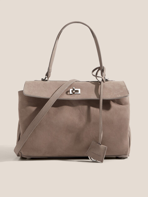 Женская сумка  MAISON DAVID, Артикул VERONICA MINI, серо-бежевый | 5005324. Ракурс 1