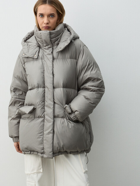 Женский пуховик MARC O'POLO, Артикул 5000006955, серый | 5012487. Ракурс 1