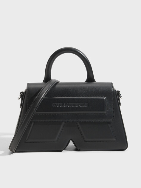 Женская сумка  KARL LAGERFELD ikon/k tph crossbody, Артикул B2W30261, черный | 5012977. Ракурс 1