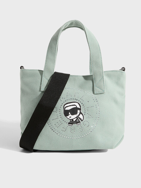 Женская сумка  KARL LAGERFELD ikon circle karl rh sm shopper, Артикул B2W50074, мятный | 5014346. Ракурс 1